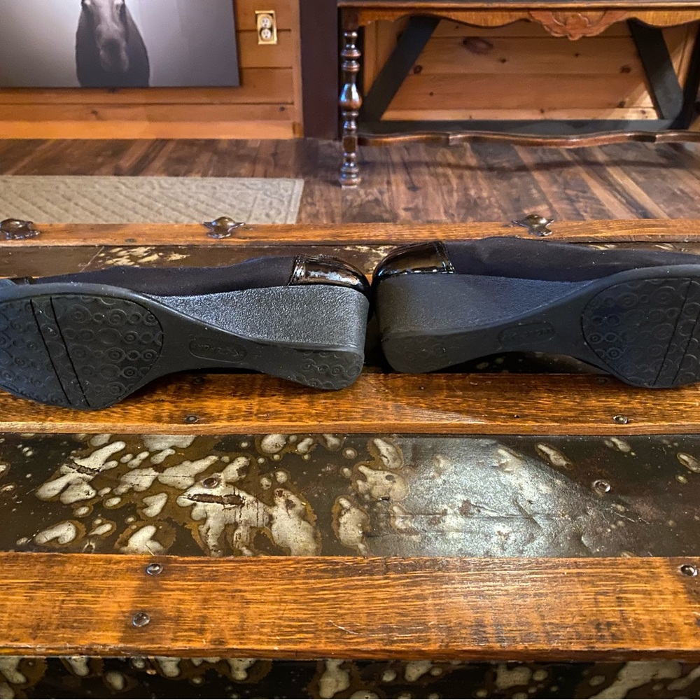 Anne Klein Sport Black Wedge Shoes - Picture 5 of 7